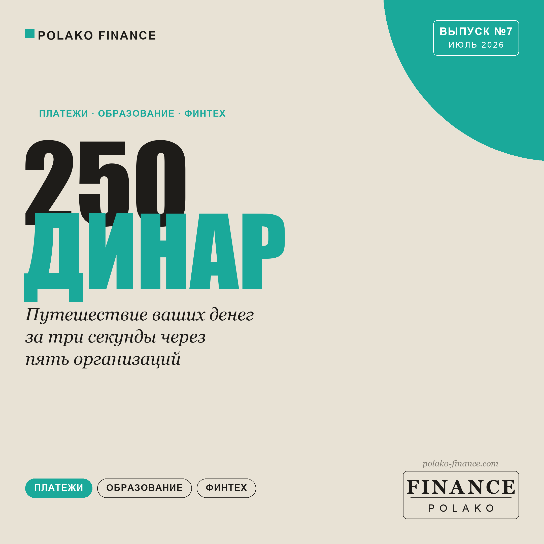 Анатомия платежа: куда уходят ваши 250 динаров за 3 секунды