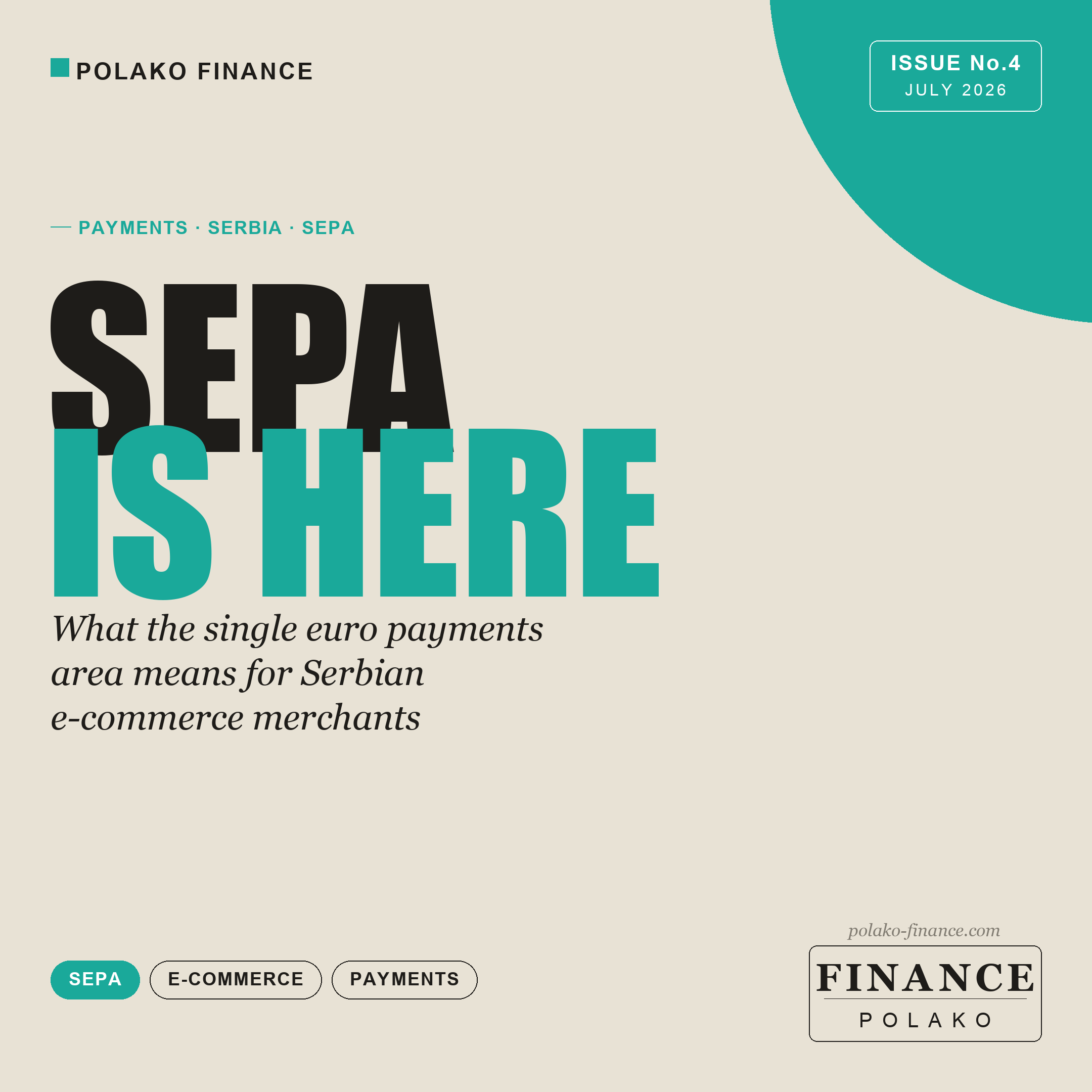 SEPA is here: what it means for Serbian e-commerce