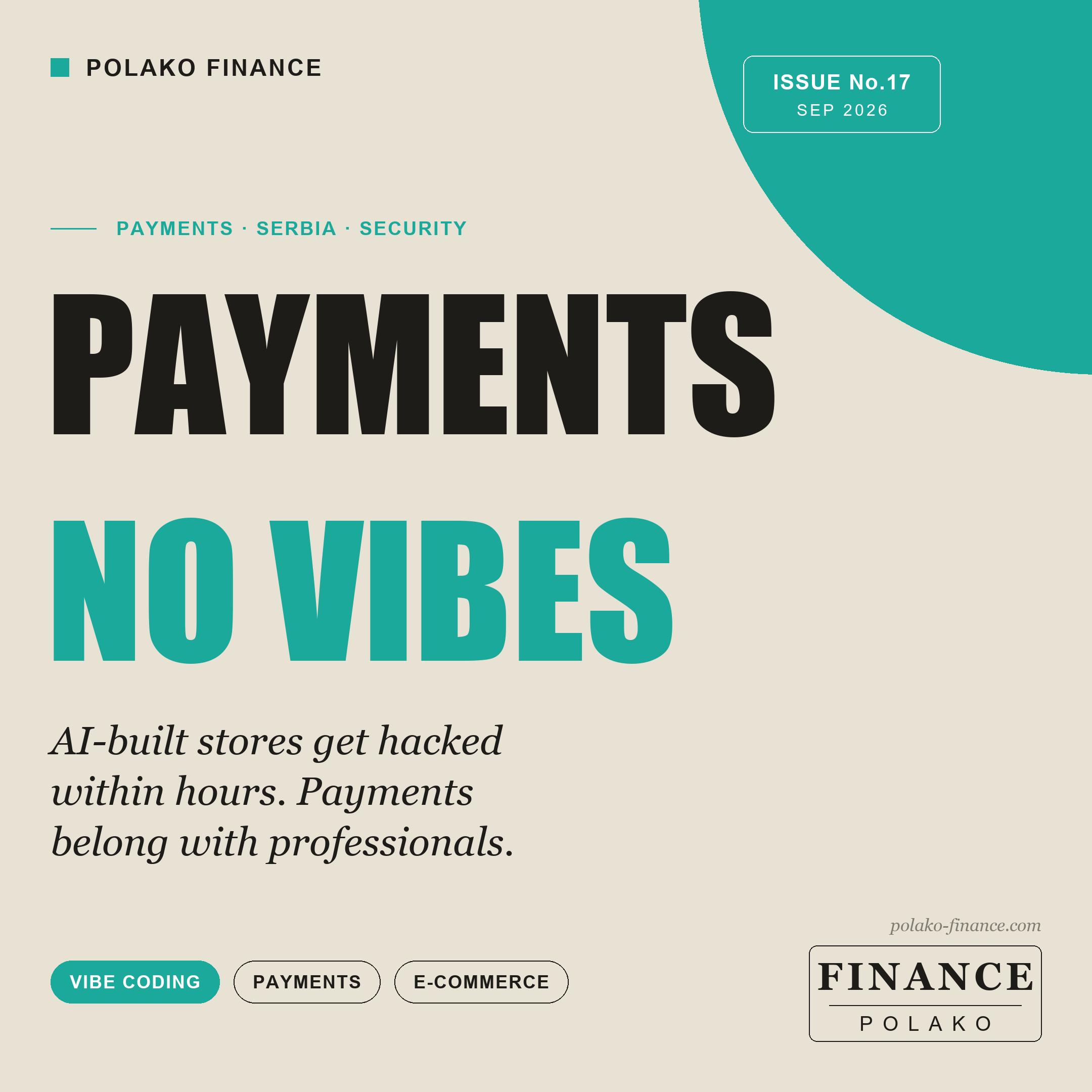 Why you shouldn't vibe-code payments on your website
